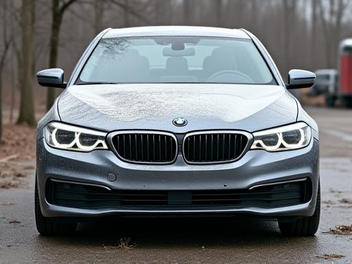 施工前の汚れたBMW 5シリーズ